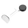 MECCANIXITY 1.8 ft Retractable Cable Lock with Arc Patch Remote Control Security Lock with Adjustable Cord Tether Anti Theft for Laptop, TV, 200g, Black view 1