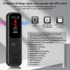 64GB (4680 Hours) Digital Voice Recorder with APP Control, 3072kbps Mini Audio Recorder with Transcribe, DSP Noise Reduction, Voice-Activated Recording Device with Password for Lecture, Meeting,Black view 3