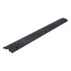 Durable Cable Protection Ramp Cover, PVC Floor Cord Cover, Cable Ramp, Load Capacity 440 Lbs, Snap-on Connection, for High Walking Traffic Areas Home, Office, Warehouse(Black) view 1