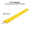 Durable Cable Protection Ramp Cover, PVC Floor Cord Cover, Cable Ramp, Load Capacity 440 Lbs, Snap-on Connection, for High Walking Traffic Areas Home, Office, Warehouse(Black) view 3