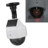 aqxreight Solar Dummy Fake Camera Security Outdoor Solar Powered Simulated Surveillance Cameras with Flashing Red LED Light for Indoor Outdoor Camera Designed Hassle Installation. No view 2