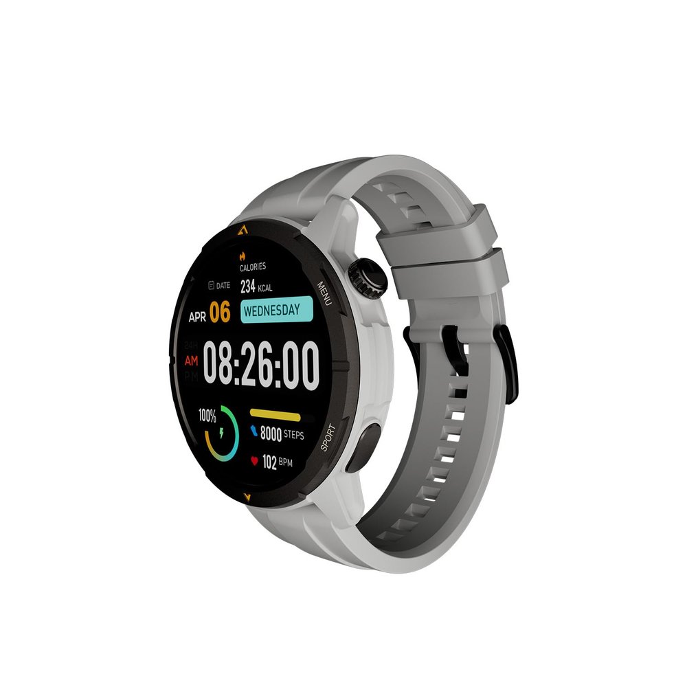 AGM Legion Rugged GPS Smartwatch, 5ATM Waterproof, Shockproof & Drop-proof, 100+ Sports Modes, Bluetooth Calling, Compass, Barometer & Altimeter, 1.43" AMOLED Display, 24/7 Heart Rate & Sleep Tracking