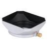 43mm Metal Lens Hood Aluminum Alloy ABS Digital Camera Lens Hood Shade for 25mm Or Length Sliver Provides Your Lens Acci and the From Wind and Adve Camera Lens Hood Lens HoodLens view 1