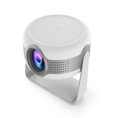 Boannice Portable Projector, Smart Projector with Android TV WiFi 6 BT5.0 130 Rotation, Auto Keystone Correction, Home Theater Projector for Mobile Phone/TV Stick/HDMI/USB/PC
