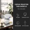 Boannice Portable Projector, Smart Projector with Android TV WiFi 6 BT5.0 130 Rotation, Auto Keystone Correction, Home Theater Projector for Mobile Phone/TV Stick/HDMI/USB/PC view 3