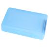 Disc Case, Hard Disk Box 3.5in HDD SSD Shockproof External Hard Drive Case Hard Drive Case Anti Static ABS Transparent Storage Case (Blue) view 2
