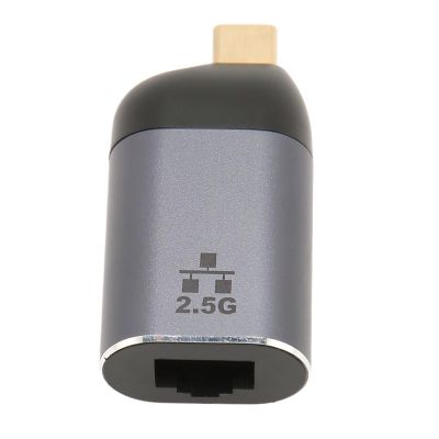 CFTIGIW Type C to RJ45 A 2500Mbps Plug and Play Aluminium Alloy Shell USB C to Ethernet A for Laptop Tablet Type C to RJ45 AdapterUSB C to Ethernet AdapterUSB to Ethernet