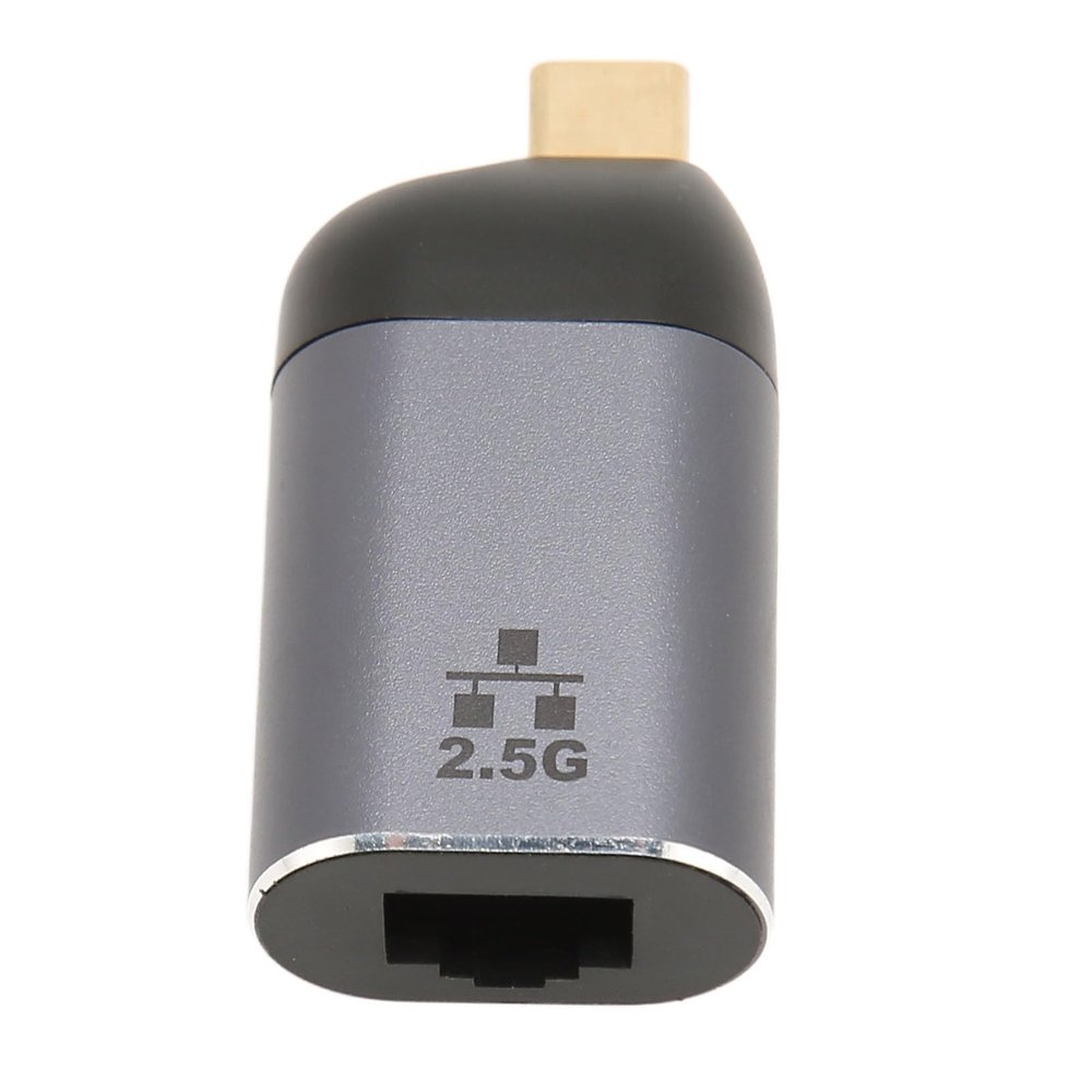 CFTIGIW Type C to RJ45 A 2500Mbps Plug and Play Aluminium Alloy Shell USB C to Ethernet A for Laptop Tablet Type C to RJ45 AdapterUSB C to Ethernet AdapterUSB to Ethernet