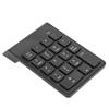 Number Pad, Mini Digital Keyboard USB 2.4GHz 18 Key Financial Accounting Keypad Number Pad for Laptop Numeric Keypads for PCDesktop (Black) view 1
