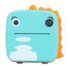 Toddler Digital Camera Toy,High Definition Lovely Cartoon Selfie Instant Print Camera for Children (Green) view 1