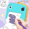 Toddler Digital Camera Toy,High Definition Lovely Cartoon Selfie Instant Print Camera for Children (Green) view 3