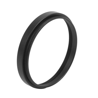 T2 Extension Tube, M48x0.75 Extension Tube Alloy Black M48x0.75 Astronomical Telescope Extension Tube for Telescope (5mm)