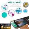 Keychain Microscope (Make-roscope by Jeremake) x125 Magnification for iPhone, iPad and Android Phone/Tablets view 3