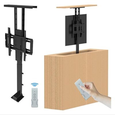 Adjustable TV Mount Bracket - for 42-70 Inch Electric TV Lift Stand, Can Be Hidden in A Cabinet Motorized Tv Mount-Up to 60kg, Travel Less Than 40 Seconds