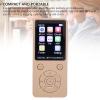 MP3 Player with Bluetooth 5.0, HiFi Sound Portable Music Player with Earphone, 1.8 Inch Screen Mini Music Player with Voice Recorder, FM Radio, E Book, Support up to 64GB for view 2