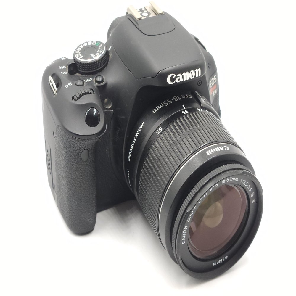 Canon EOS 600D (European EOS Rebel T3i) 18 MP CMOS Digital SLR Camera and DIGIC 4 Imaging with EF-S 18-55mm f/3.5-5.6 is Lens (Renewed)