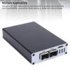 10G Ethernet Adapter Compatible with Thunderbolt 3 or Thunderbolt 4 Ports, Supports 10Gb s, Plug and Play, for OS X, for and for Ubuntu Systems (Dual Port) view 4