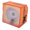 Ferrofluid Speaker, RGB Light Ferrofluid Speaker Music Mate, Ferrofluid Speaker Sound Visualizer, Ferrofluid Audio Visual Speaker, Dancing Ferrofluid Sculptures for (Orange) view 2