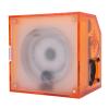 Ferrofluid Speaker, RGB Light Ferrofluid Speaker Music Mate, Ferrofluid Speaker Sound Visualizer, Ferrofluid Audio Visual Speaker, Dancing Ferrofluid Sculptures for (Orange) view 3
