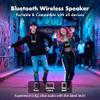 Portable Bluetooth Speakers, Retro Speakers Bluetooth Wireless Wearable Mini Bluetooth Boombox with 27 Neck Chain, FM Radio, On-Board Buttons, Dual 3W Peak Power Bluetooth Speaker for Home & Travel view 3