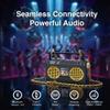 Portable Bluetooth Speakers, Retro Speakers Bluetooth Wireless Wearable Mini Bluetooth Boombox with 27 Neck Chain, FM Radio, On-Board Buttons, Dual 3W Peak Power Bluetooth Speaker for Home & Travel view 4