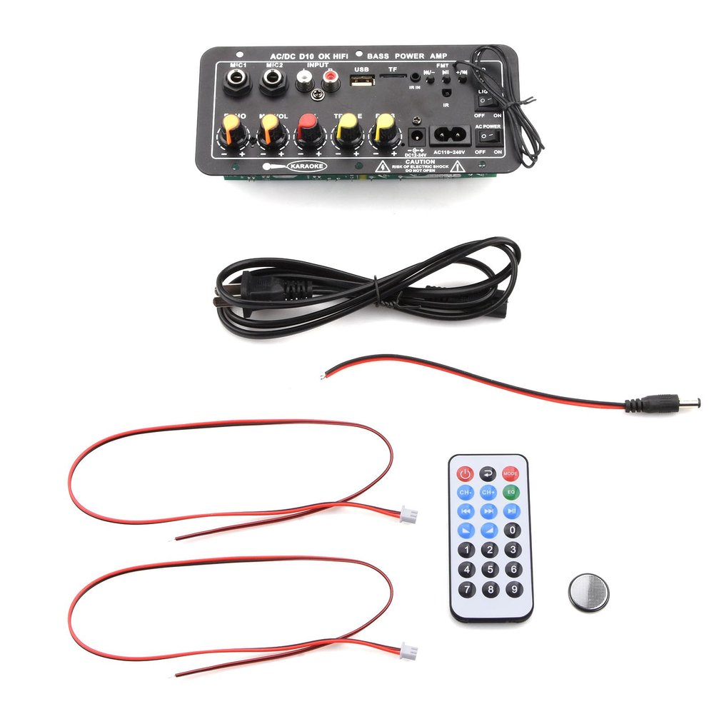 100W Bluetooth HiFi Amplifier Audio Board Power Amplifier for Speaker
