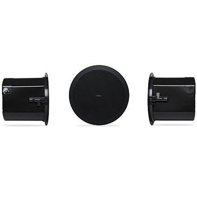 AD-C6T-BK AcousticCoverage Series 6.5" Small Format Ceiling Mount Loudspeaker, 135 Degree Conical DMT, Black