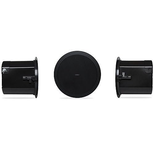AD-C6T-BK AcousticCoverage Series 6.5" Small Format Ceiling Mount Loudspeaker, 135 Degree Conical DMT, Black