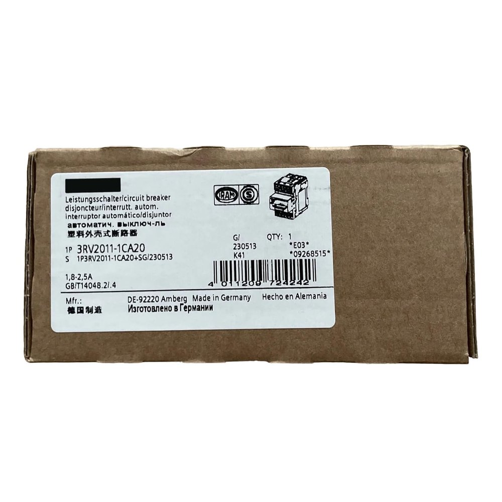 CungSu 1 Pcs 3RV2011-1CA20 New in Box 3RV20111CA20 Expediated