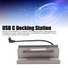 6 in 1 USB C Docking Station for Steam Deck, 4K at 60Hz HD Output, Gigabit Ethernet, 3xUSB3.0 Ports, Fast Charging, Aluminum Alloy Gray view 3