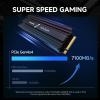 fanxiang 2TB NVMe Internal Gaming SSD for PS5 with Heatsink, Up to 7100MB/s M.2 SSD PCIe Gen 4 SSD Storage Expansion Compatible with PS5, Internal Solid State Drive for Gamers, Professionals, Creators view 2