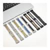 22mm 26mm Solid Stainless Steel Watch strap For Garmin Fenix 8 51mm 47MM/7/6/5/Tactix 7/3HR Wrist strap(Golden,26MM) view 3