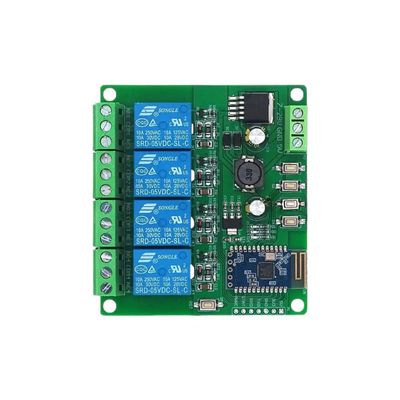 4 Channel Blutouth 5.0 Relay Ble Blutouth Networking Mesh Networking Mobile Phone App Remote Control Switch New for Arrival 2025 High for Quality
