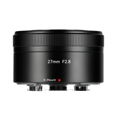 7artisans AutoFocus 27mm F2.8 APS-C Frame Lens,F2.8 Large Aperture,Support Automatic/Manual Face/Eye Recognition, Compatible for Fujifilm FX Camera Fuji X-H/T/T30/S/E/A Series