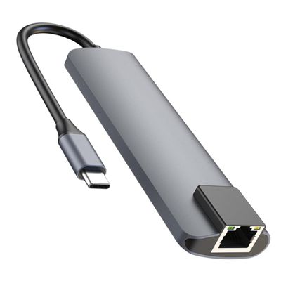 Angoily Type- Pd Charging Ethernet and USB Ports for Laptop and Computer Compact and for Enhanced Connectivity