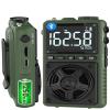 Bluetooth AM FM Shortwave Radio with NOAA Weather Alert,1250mAh Rechargeable Portable Pocket Radio with Best Reception,5W Big Speaker, Digital Tuner and Earphone,Support SD Card and USB MP3 Player view 1