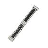 22mm 26mm Solid Stainless Steel Watch strap For Garmin Fenix 8 51mm 47MM/7/6/5/Tactix 7/3HR Wrist strap(Silver Black,For Fenix8 47MM) view 1