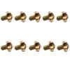 10 Pieces Custom Titanium Triangle Head Screws in Gold Color Fit for Microtech UTX-85 and Ultratech UT Series view 1