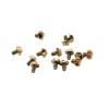 10 Pieces Custom Titanium Triangle Head Screws in Gold Color Fit for Microtech UTX-85 and Ultratech UT Series view 2
