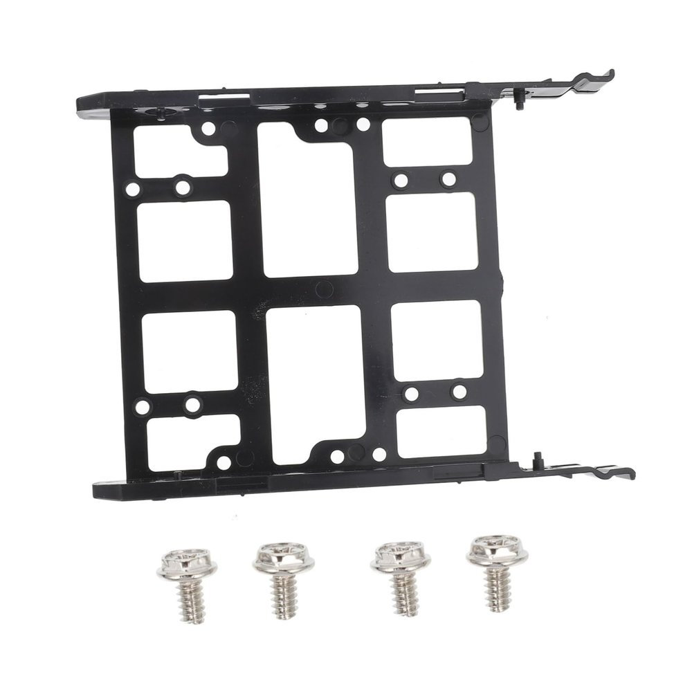 Angoily 3pcs Hard Drive Bracket Kit for Easy Installation Sturdy Design Anti-Static Mounting Rails for Desktop Computer Storage