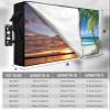 IDOWMAT Outdoor TV Cover,Ocean Beach Palm Tree Blue Sky Waterproof TV Screen Protector,Nature Summer Hawaii Landscape Weatherproof TV Covers with Zipper for Outside Flat Screen Televisions view 2