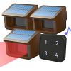 800 Meters Solar Wireless Driveway Alarm Outdoor Weather-Resistant Motion Sensor&Detector DIY Security Alert System,DIY Tools(KIT3) view 1