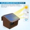 800 Meters Solar Wireless Driveway Alarm Outdoor Weather-Resistant Motion Sensor&Detector DIY Security Alert System,DIY Tools(KIT3) view 4