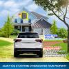800 Meters Solar Wireless Driveway Alarm Outdoor Weather-Resistant Motion Sensor&Detector DIY Security Alert System,DIY Tools(KIT2) view 2