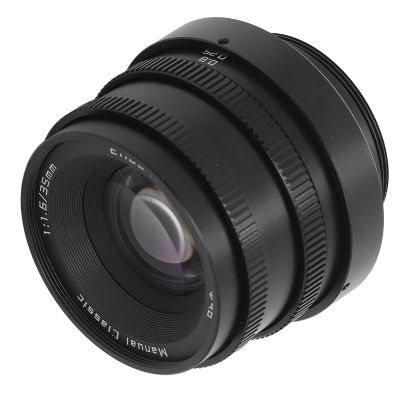 35mm F1.6 Camera Lens, Industrial Lens Compact and Lightweight with MC Technology for LCD and Semiconductor Testing