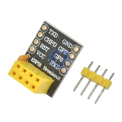 5PCS ESP-01 Esp8266 ESP-01S Model of ESP8266 Serial Breadboard Adapter to WF Transceiver Module Breakout UART Module New for Arrival 2025 High for Quality