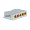 1 in 4 Out PoE Extender, 5 Port Ethernet Repeater for POE Switch/Injector, 1000mbps view 1