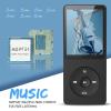 AGPTEK A02PL 64GB MP3 Player, 70 Hours Playback Lossless Sound Music Player, Supports up to 128GB(Black) view 3