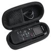 inDomit Hard Protective Travel Case Replacement, Compatible with Sony ICD-PX370 / 470 / UX570 / Compatible with EVIDA 128GB / Compatible with Aiworth 136GB Digital Voice Recorder,Black view 1