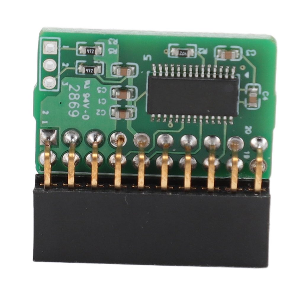 2.0 Trusted for SuperMicro 20Pin TPM 2.0 Module Vertical Trusted Module for SuperMicro AOM TPM 9665V TCG 2.0